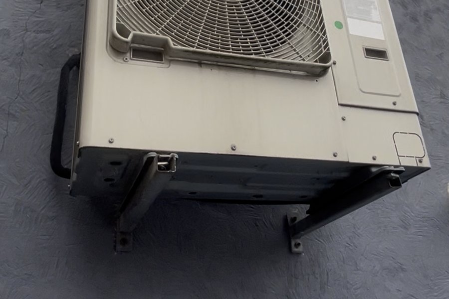 Air conditioning unit installation