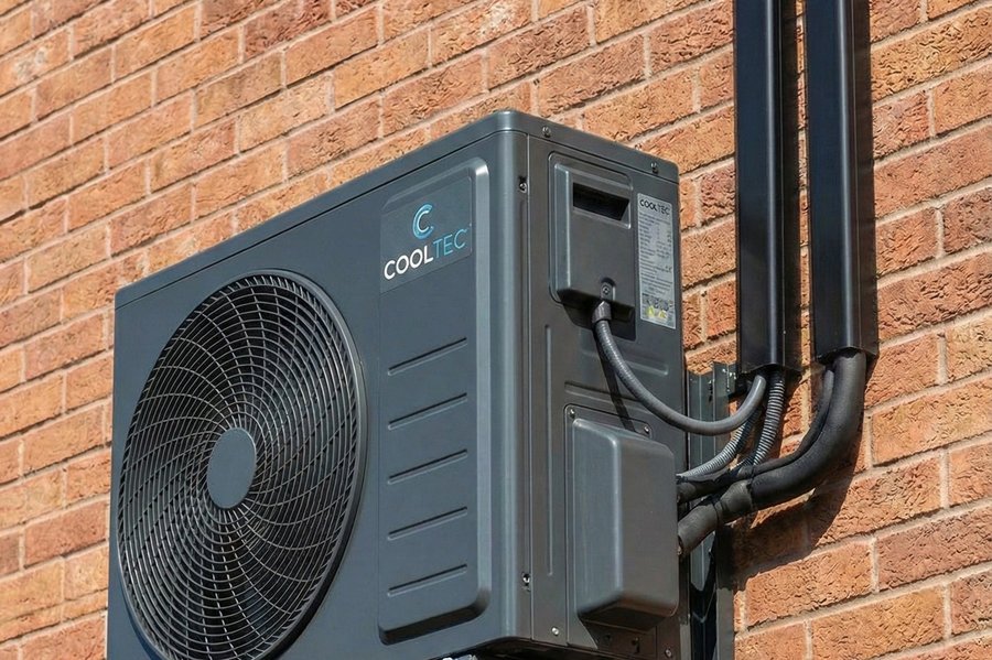 Outdoor AC condenser unit