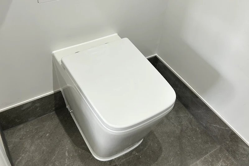 Bathroom renovation detail