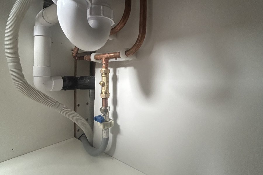 AJL plumbing job in Essex